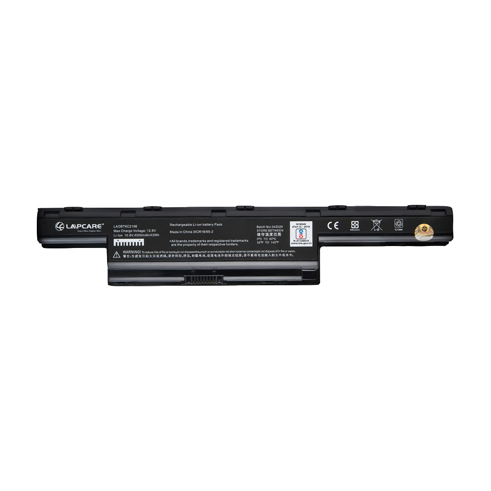 Lapcare Laptop Battery Compatible For Acer Gateway 4741 | 4771 view 2